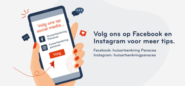 Volg ons op Facebook en Instagram voor meer tips